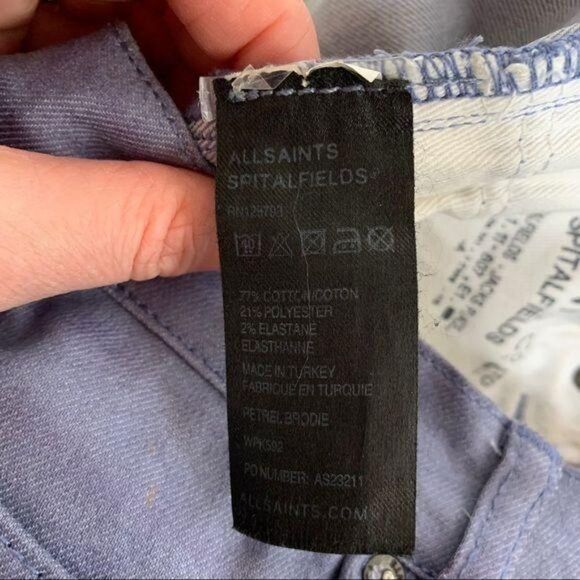 Allsaints jeans size 25 - Picture 4 of 7